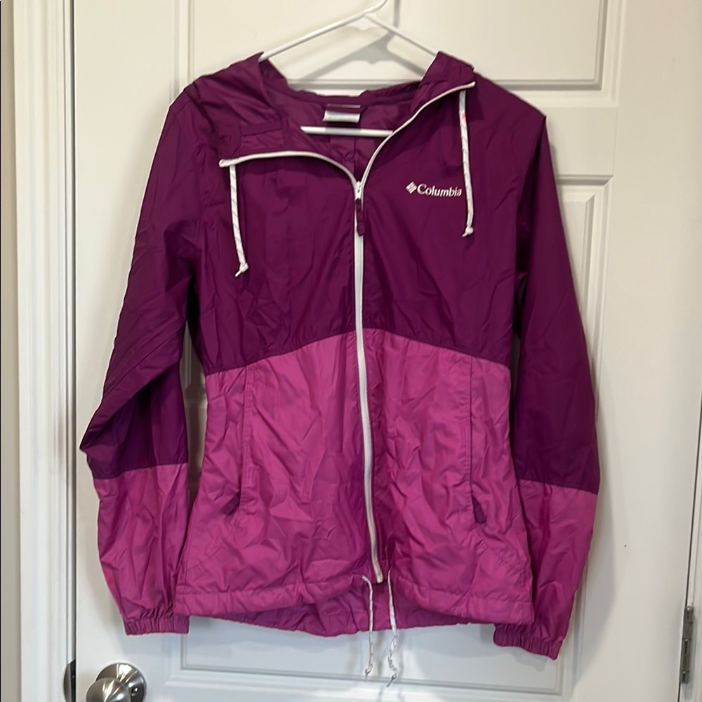 Columbia Two-Tone Purple and Pink Jacket